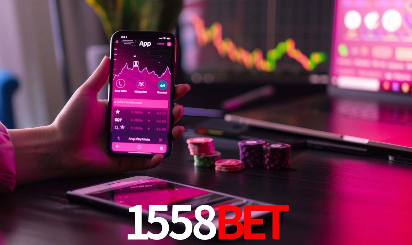 Recursos Exclusivos do App 1558BET - Modo Offline, Login Biométrico